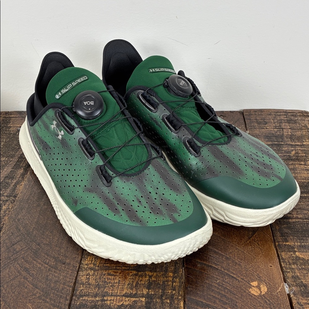 Under Armour Mens 11 SlipSpeed Logic 'Rhythm And Flow' College Park Album RARE